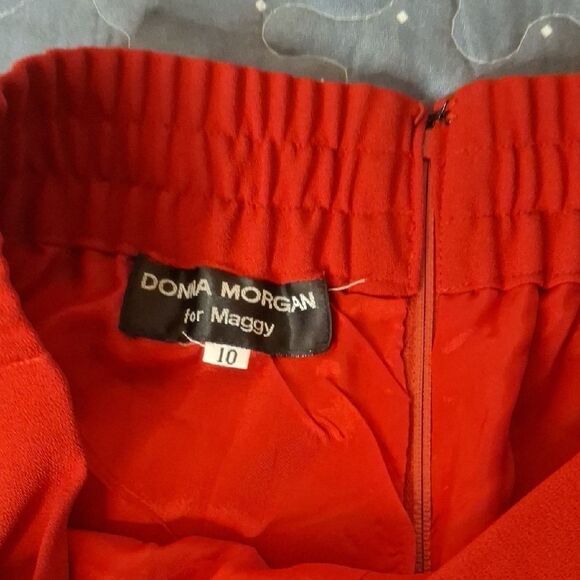 Donna Morgan Women's Red Pants size 10 - Picture 3 of 5